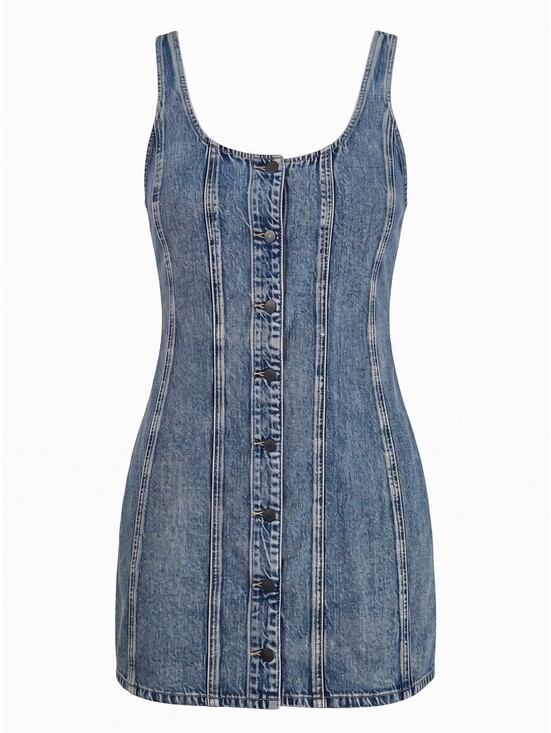 rag & bone Dresses & Skirts - $298 Rag & Bone Lorraine Denim Mini Dress Women's Size 12 NWT